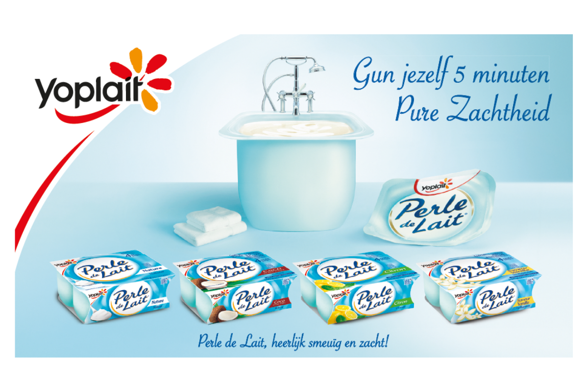 Yoplait Perle de Lait - heerlijk smeuïg en zacht